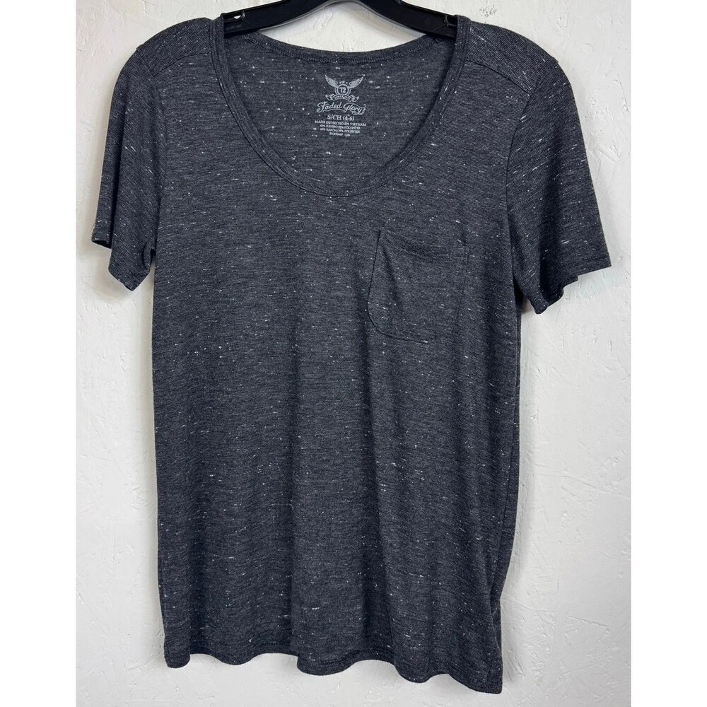 Faded Glory Gray T-shirt Women's Size Small